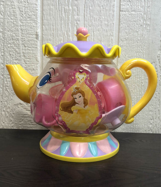 secondhand Disney Princess Tea Set, -Beauty and the Beast