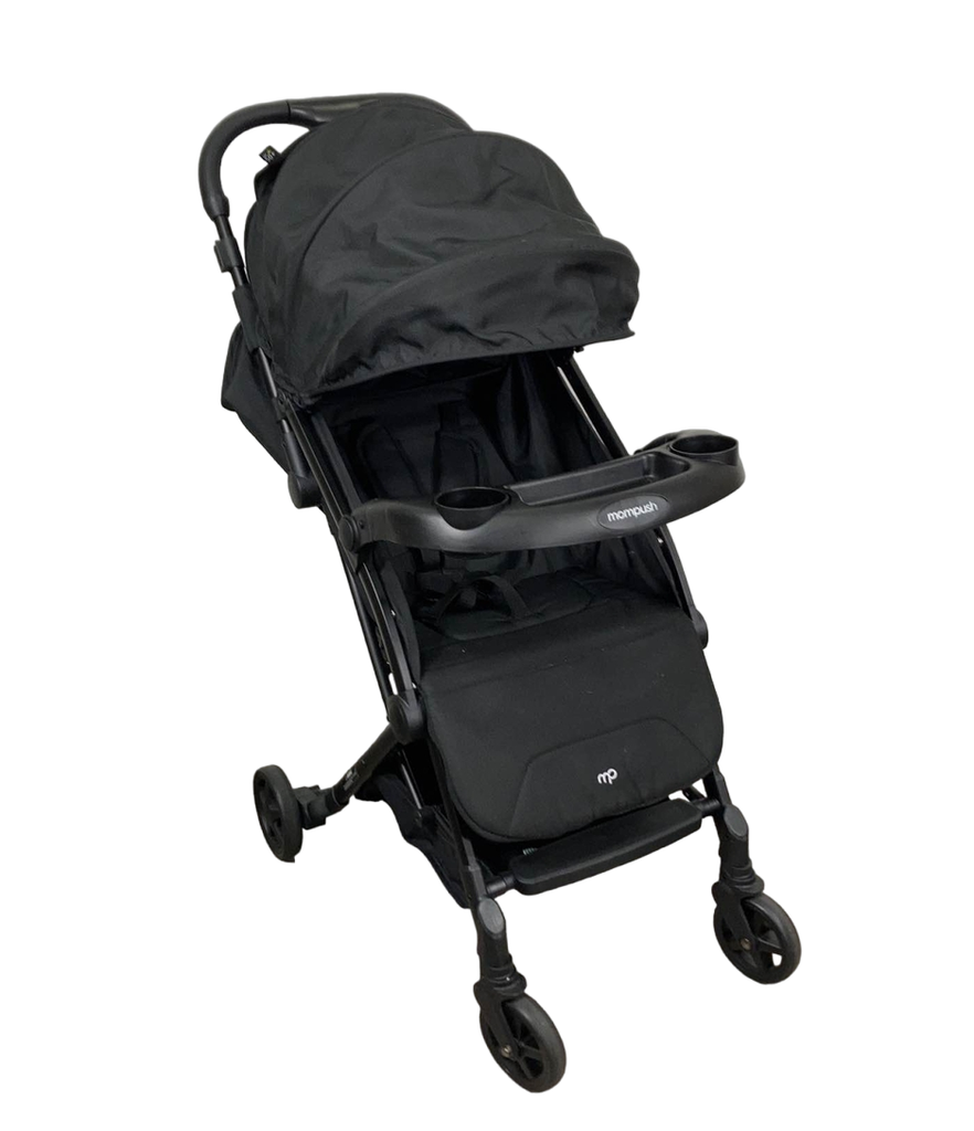 Mompush Lithe V2 Stroller, 2022, Black