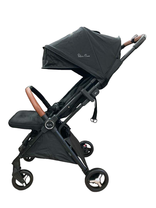 secondhand Silver Cross Jet Compact Stroller, 2022, Black