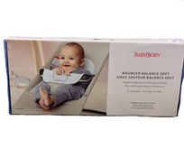 used BabyBjorn Bouncer Balance, Blue/Gray