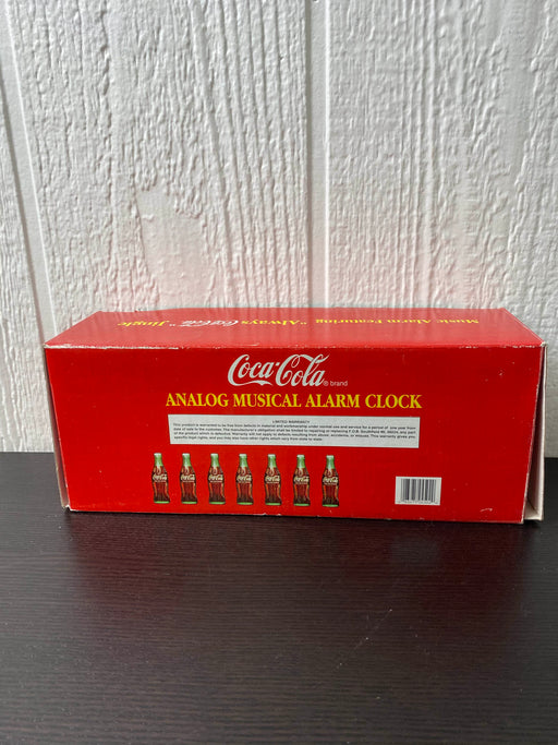 secondhand Advanced Clock Coca-Cola Analog Musical Alarm Clock