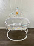 used Fisher Price Smart Connect Soothing Motions Bassinet