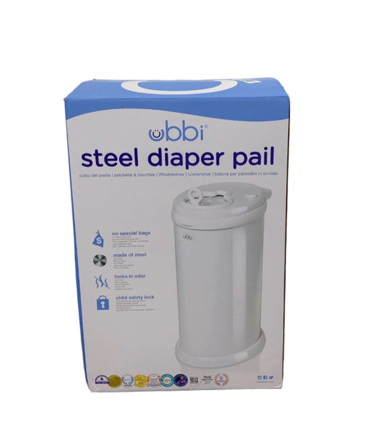 Shop Ubbi Diaper Pail, White at GoodBuy Gear