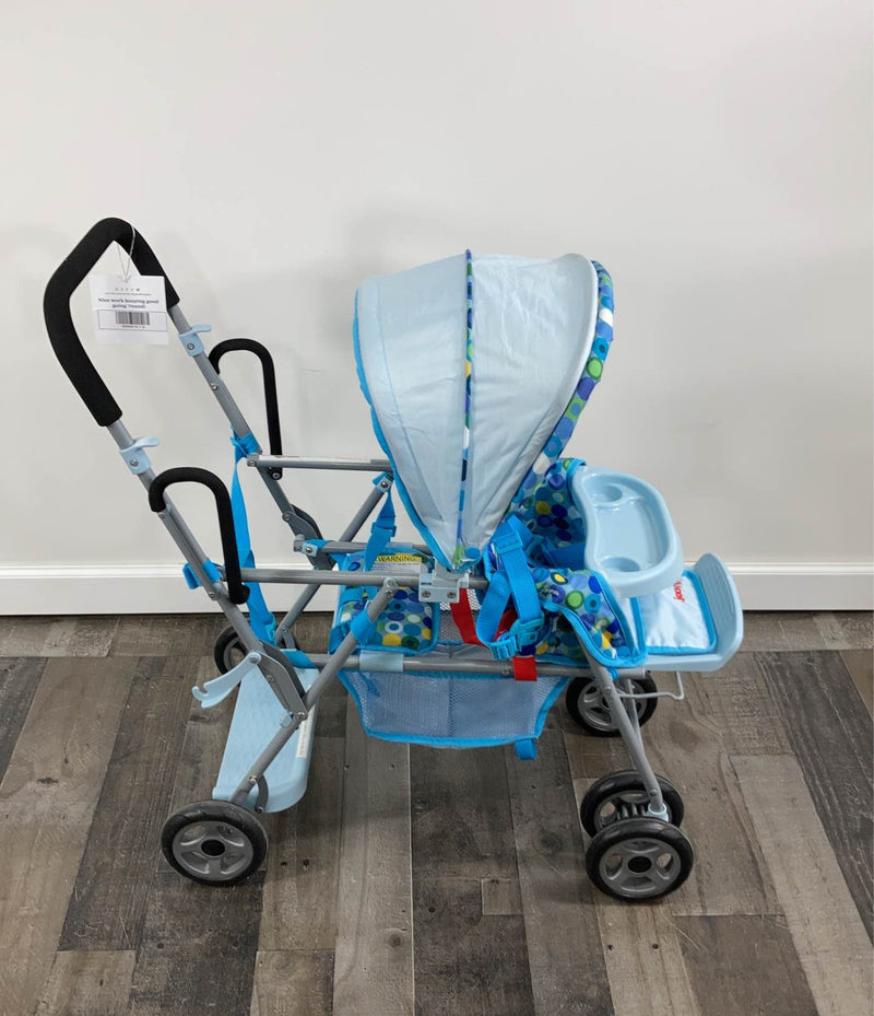 joovy doll car seat and stroller Joovy Toy Caboose Baby Doll Stroller, Blue Dot