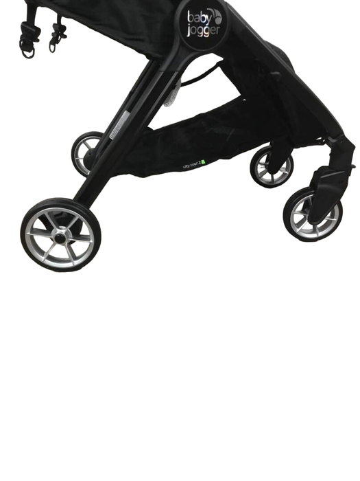 used Baby Jogger City Tour 2 Double Stroller, 2023, Pitch Black