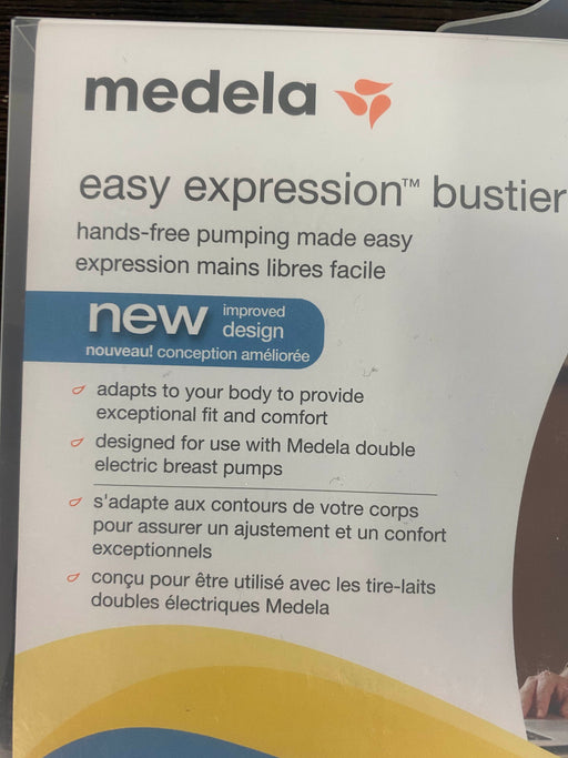 secondhand Medela Hands Free Breastmilk Pumping Bra, Size Small Black