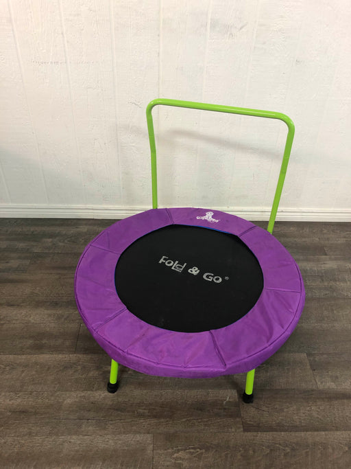 used Original Toy Company Fold And Go Trampoline