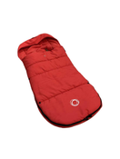 used Bugaboo Footmuff, Sunset Red