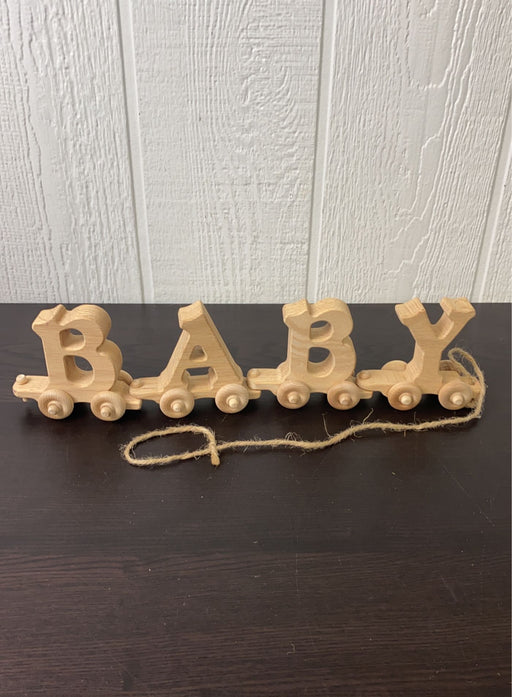 used Baby Pull Train Blocks