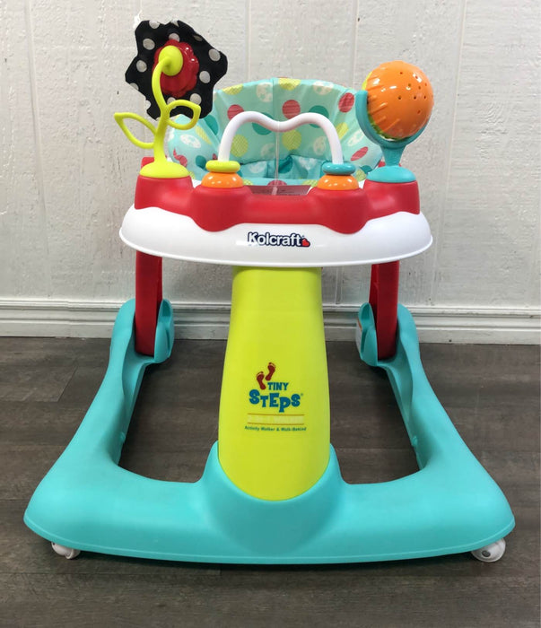 secondhand Kolcraft Tiny Steps 2-in-1 Activity Walker