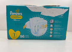 secondhand Pampers Swaddlers Diapers, Size 1