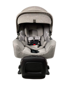 secondhand Nuna PIPA rx Infant Car Seat with RELX Base, Droplet Dot, 2023