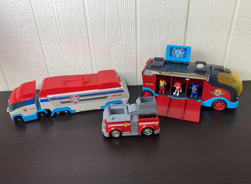 used BUNDLE PAW Patrol Toys