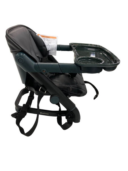 Unilove Feed Me 3-In-1 Travel High Chair Booster Seat in Black