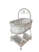 used Delta Children Wave Vibrating Bassinet With Toy Bar