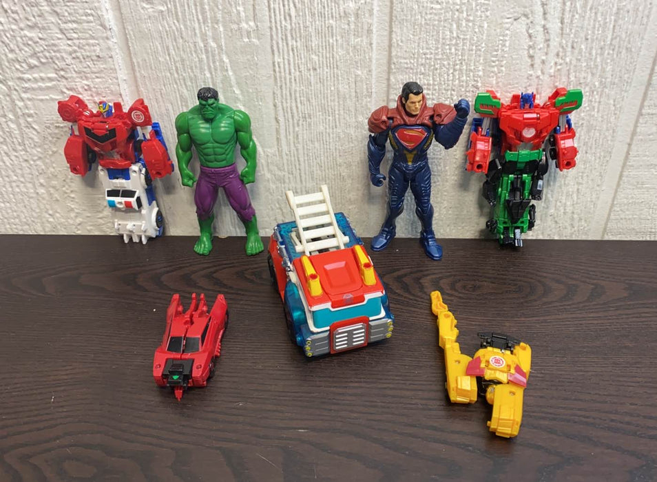 secondhand BUNDLE Super Hero Toys