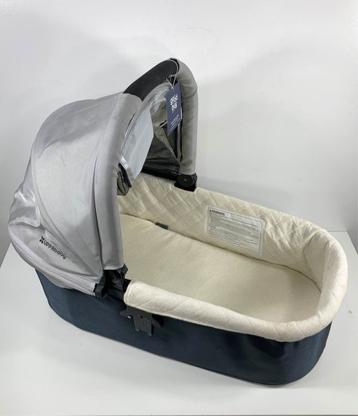 used UPPAbaby Bassinet, Bryce (White and Grey Marl), 2012