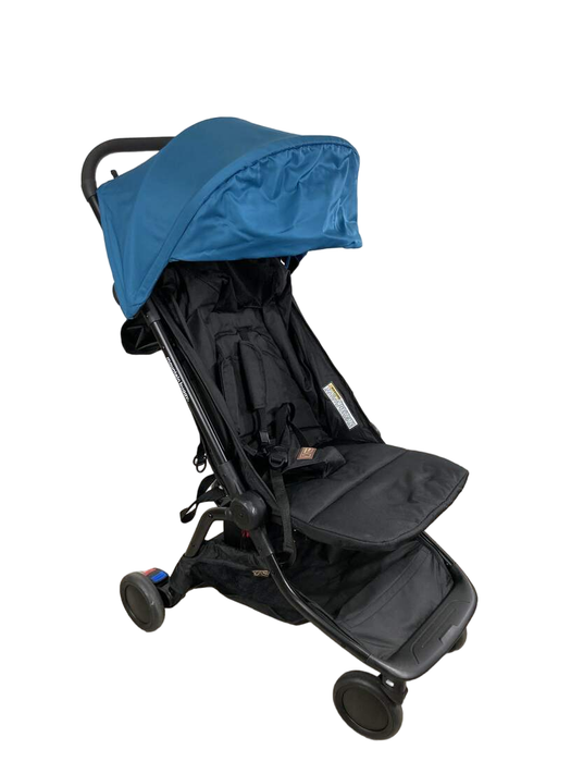 used Mountain Buggy Nano Stroller, Teal, 2022