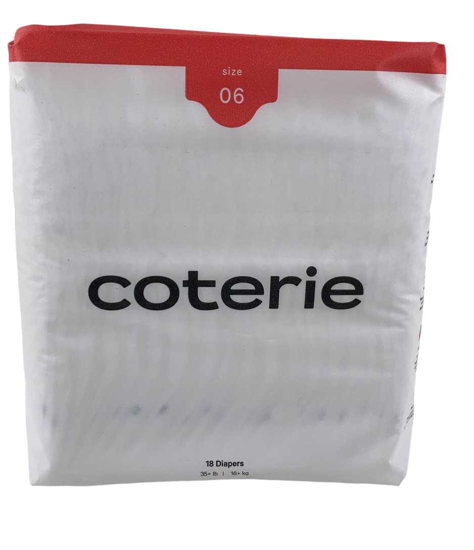 Coterie Size 6 Diapers, 18Count — GoodBuy Gear