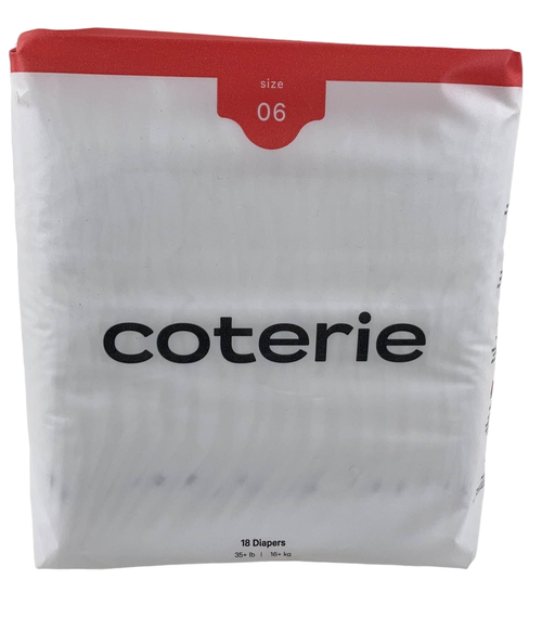 used Coterie Size 6 Diapers