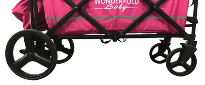 used Wonderfold X2 Push + Pull Double Stroller Wagon