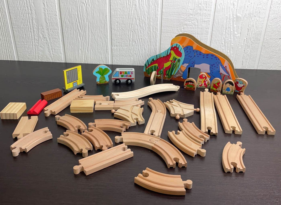 used Ryan’s World Ryan’s Prehistoric Train Set