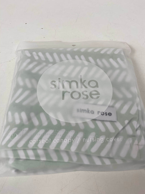 used Simika Rose Car Seat Canopy Nursing Cover