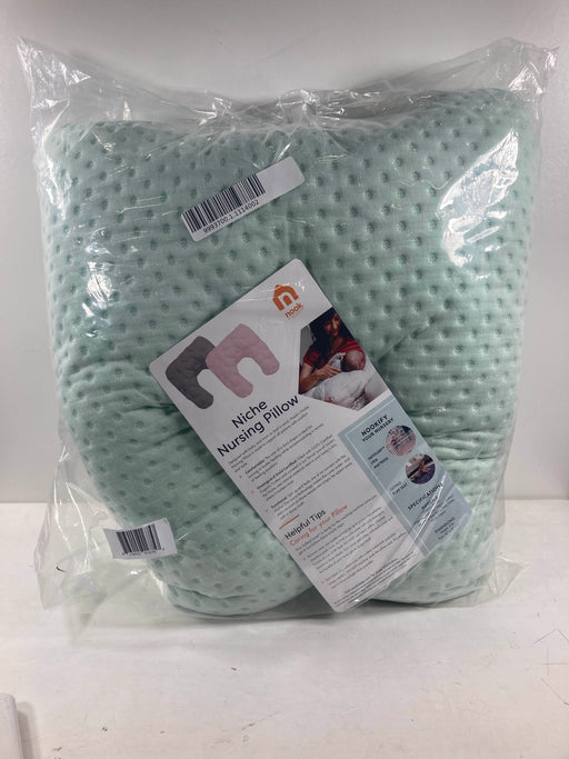 used Nook Niche Organic Nursing Pillow, Sea Glass