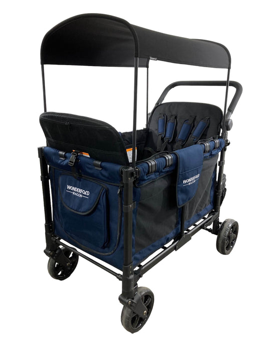 used Wonderfold W4 Elite Stroller Wagon, Noble Navy, 2022