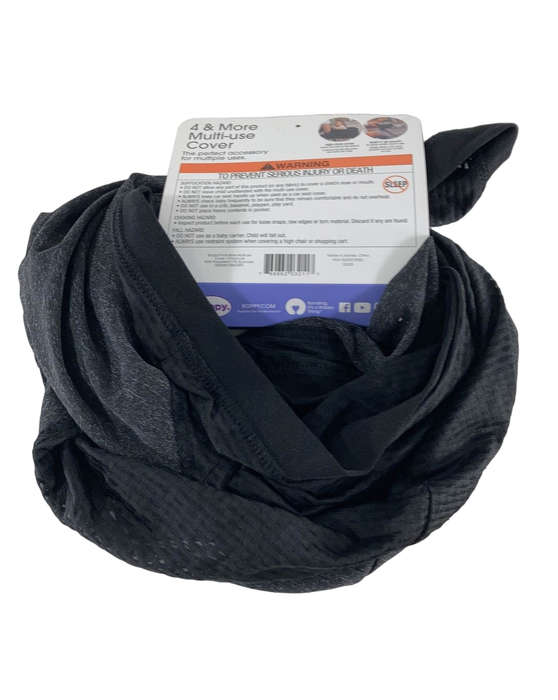 secondhand Boppy 4 & More Multi-Use Cover, Charcoal