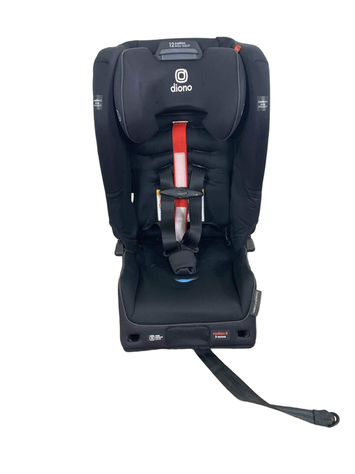 secondhand Diono Radian 3RXT Convertible Car Seat, Black Jet, 2022