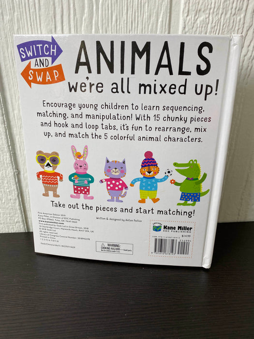 secondhand Usborne Switch and Swap, Animals