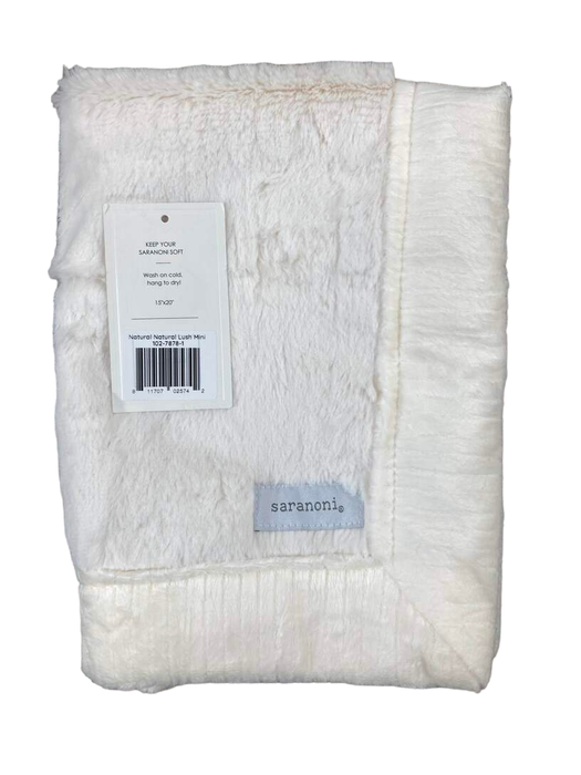 Shop Saranoni	Lush Mini Blanket, Natural at GoodBuy Gear