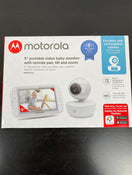 used Motorola 5” Portable Video Baby Monitor