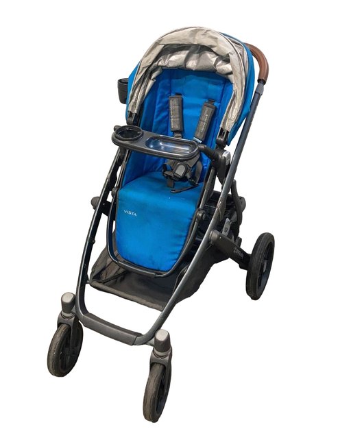 secondhand UPPAbaby VISTA Stroller, Georgie (Marine Blue), 2015