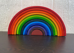 secondhand Grimm’s Spiel & Holz Rainbow Stacker, Small