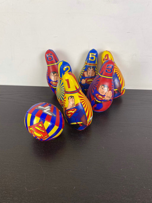 used DC Comics Soft Bowling Set