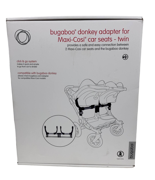 Shop Bugaboo Donkey Twin Adapter for Turtle/Maxi Cosi Car Seats at GoodBuy Gear