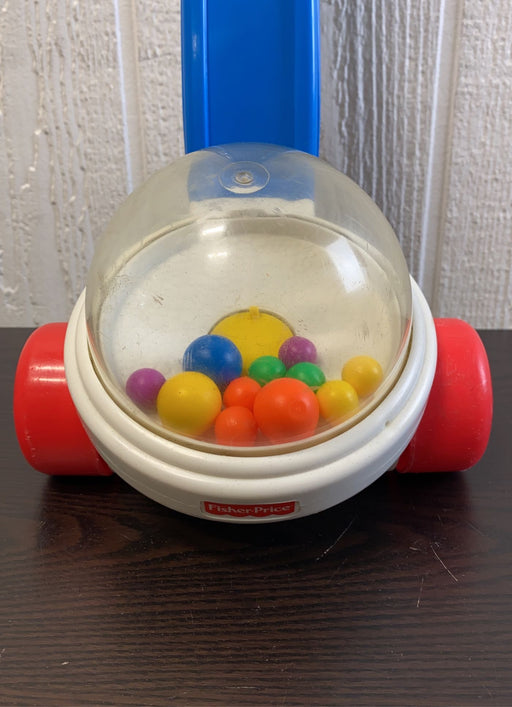 secondhand Fisher Price Corn Popper Push Toy