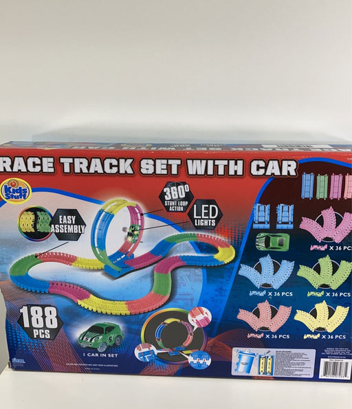 secondhand Kids Stuff Race Track Set With Car