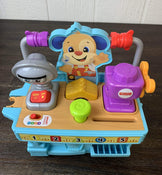 secondhand Fisher Price Laugh & Learn Busy Learning Tool Bench