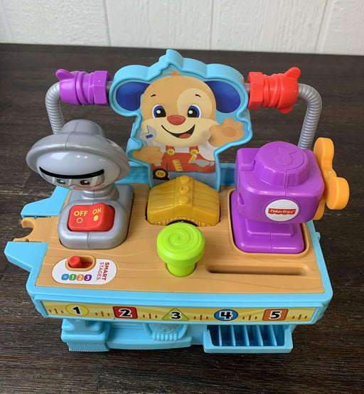 secondhand Fisher Price Laugh & Learn Busy Learning Tool Bench