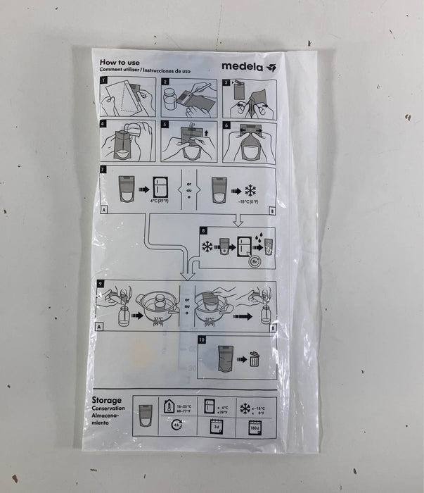 secondhand Medela Milk Storage Bags
