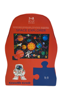 secondhand Crocodile Creek Floor Puzzle, Space Explorer