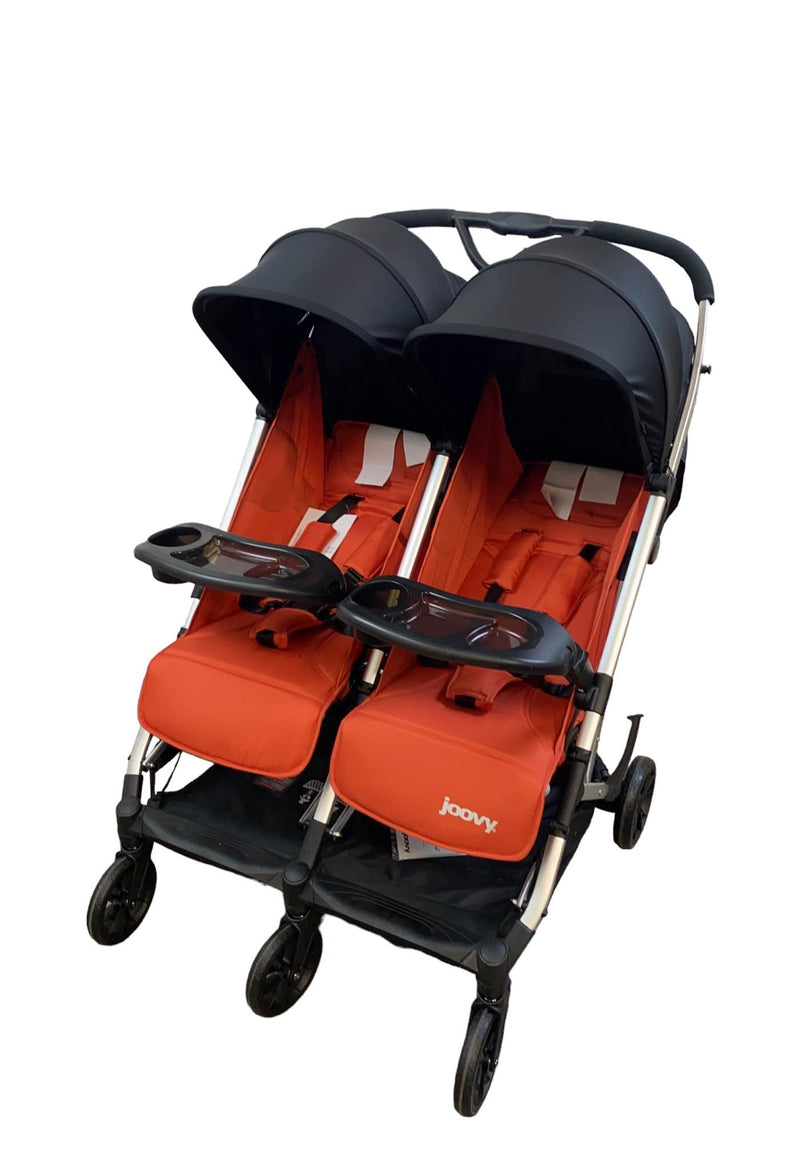 Joovy Kooper X2 Double Stroller, Paprika, 2021