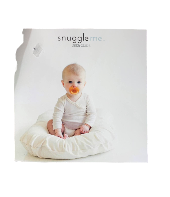 Snuggle Me Organic Sensory Infant Lounger, Natural with Gumdrop Cover