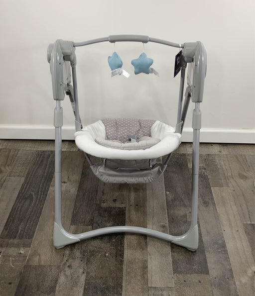 secondhand Graco Swing By Me Portable Swing