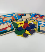 used BUNDLE Wooden Puzzles