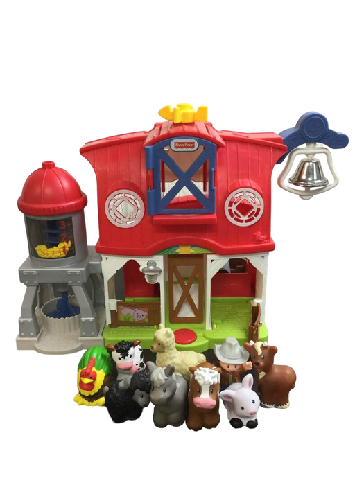 used Fisher Price Little People Caring For Animals Farm