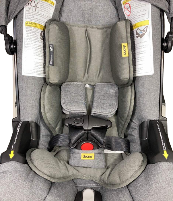 Doona Infant Car Seat & Stroller Combo, 2023, Storm Grey